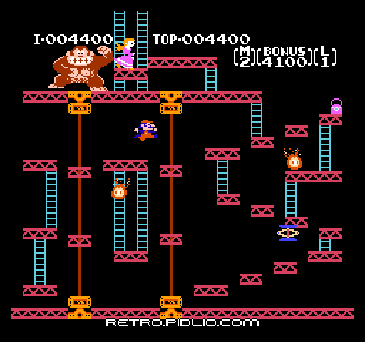 ドンキーコング(DONKEY KONG):キャプチャ画像3 ─ pidlio.com