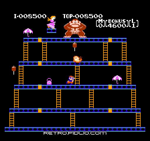 ドンキーコング(DONKEY KONG):キャプチャ画像4 ─ pidlio.com