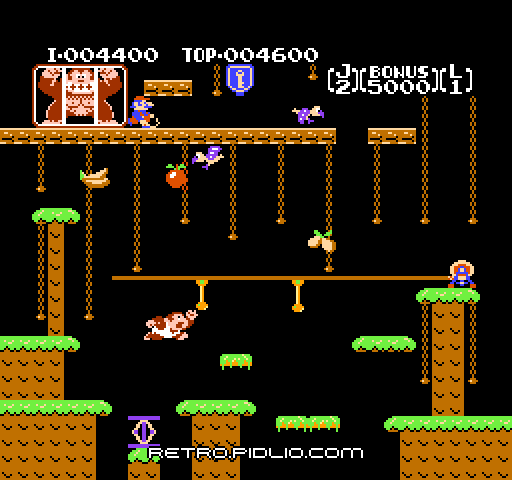 ドンキーコングJR.(DONKEY KONG JR.):キャプチャ画像3 ─ pidlio.com