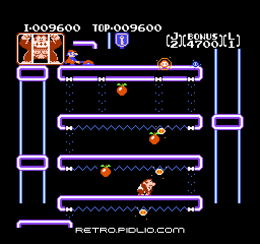 ドンキーコングJR.(DONKEY KONG JR.):キャプチャ画像4 ─ pidlio.com