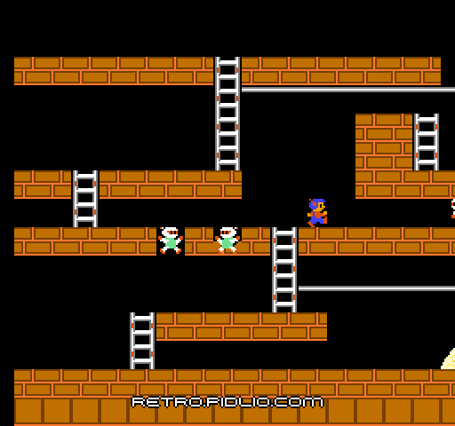 ロードランナー(Lode Runner):キャプチャ画像2 ─ pidlio.com