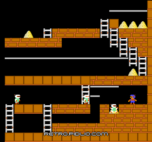 ロードランナー(Lode Runner):キャプチャ画像4 ─ pidlio.com