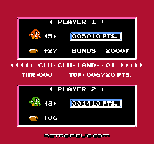クルクルランド(Clu Clu Land):キャプチャ画像3 ─ pidlio.com