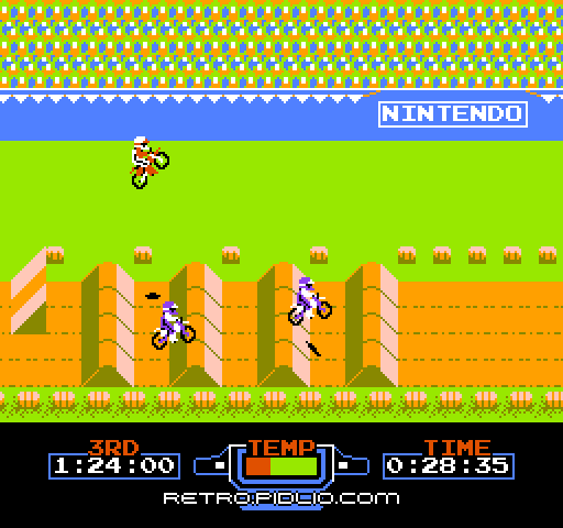 エキサイトバイク(EXCITEBIKE):キャプチャ画像2 ─ pidlio.com
