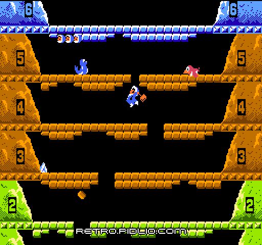 アイスクライマー(Ice Climber):キャプチャ画像2 ─ pidlio.com