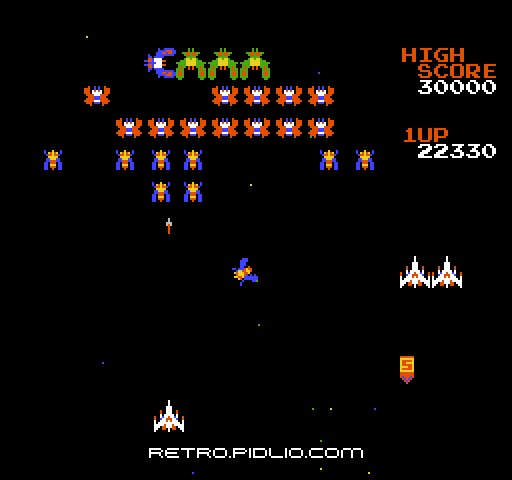 ギャラガ(GALAGA):キャプチャ画像3 ─ pidlio.com