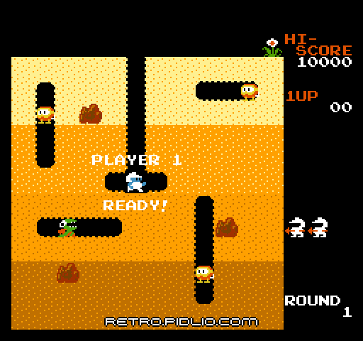 ディグダグ(DIGDUG):キャプチャ画像2 ─ pidlio.com