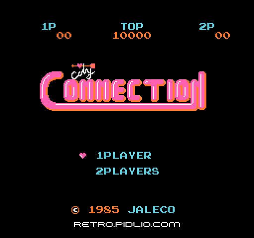シティコネクションのタイトル画面/ゲームのキャプチャ画像1 ─ pidlio.com
