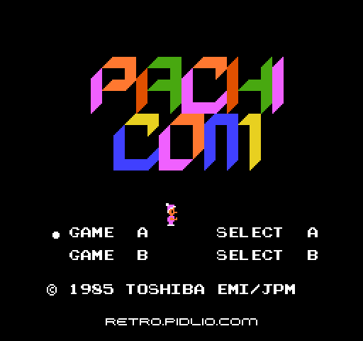 パチコンのタイトル画面／ゲームのキャプチャ画像1 ─ pidlio.com