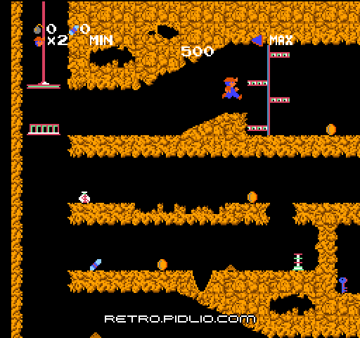 スペランカー（Spelunker）：キャプチャ画像2 ─ pidlio.com