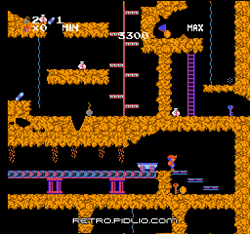 スペランカー（Spelunker）：キャプチャ画像4 ─ pidlio.com