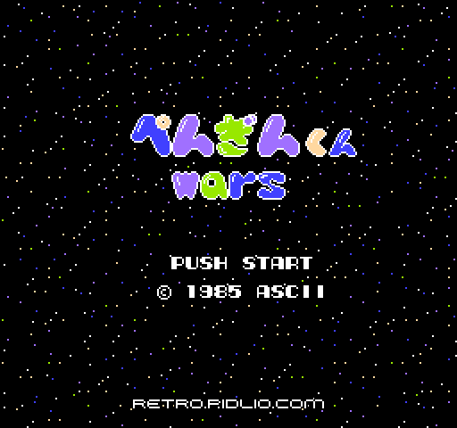 ぺんぎんくんWARSのタイトル画面／ゲームのキャプチャ画像1 ─ pidlio.com