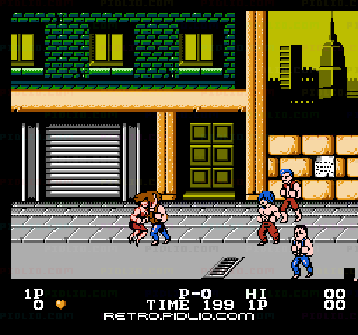 ダブルドラゴン（DOUBLE DRAGON／双截龍）：キャプチャ画像2 ─ pidlio.com