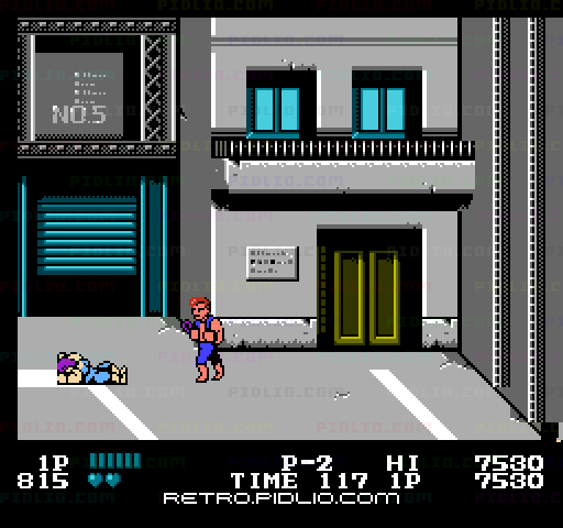 ダブルドラゴン（DOUBLE DRAGON／双截龍）：キャプチャ画像3 ─ pidlio.com