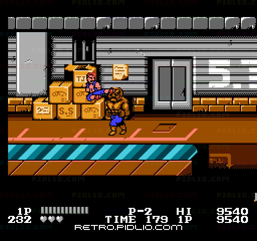 ダブルドラゴン（DOUBLE DRAGON／双截龍）：キャプチャ画像4 ─ pidlio.com