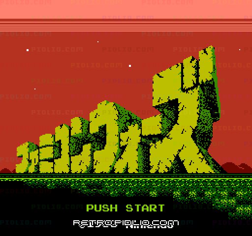 ファミコンウォーズのタイトル画面／ゲームのキャプチャ画像1 ─ pidlio.com