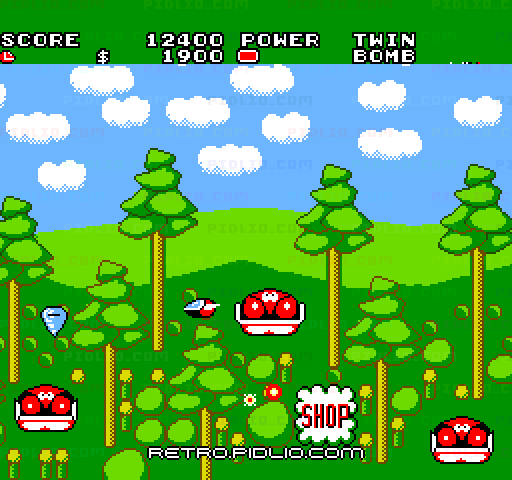 ファンタジーゾーンII オパオパの涙：キャプチャ画像2 ─ pidlio.com