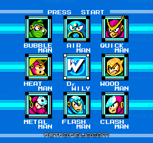 ロックマン2 Dr.ワイリーの謎：キャプチャ画像2 ─ pidlio.com