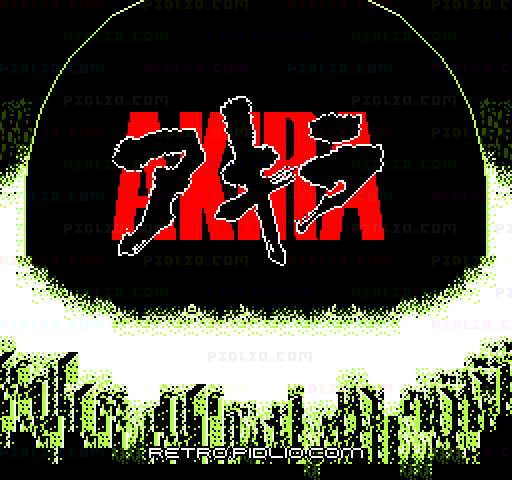 AKIRA（アキラ）のタイトル画面／ゲームのキャプチャ画像1 ─ pidlio.com