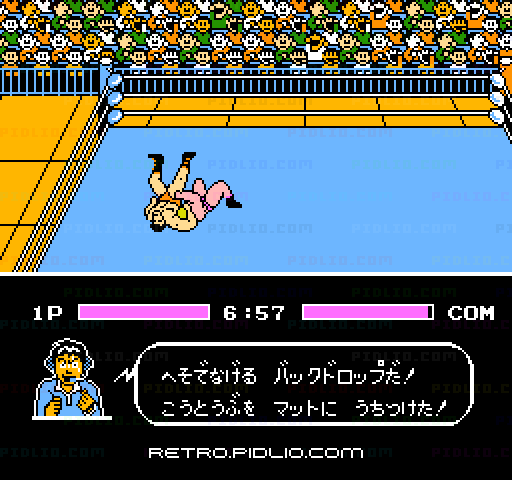激闘プロレス!!闘魂伝説：キャプチャ画像3 ─ pidlio.com
