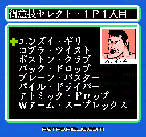 スーパースタープロレスリング：キャプチャ画像2 ─ pidlio.com