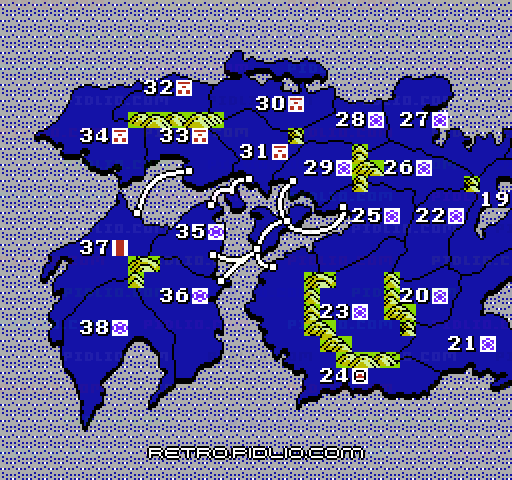 信長の野望・戦国群雄伝：キャプチャ画像2 ─ pidlio.com