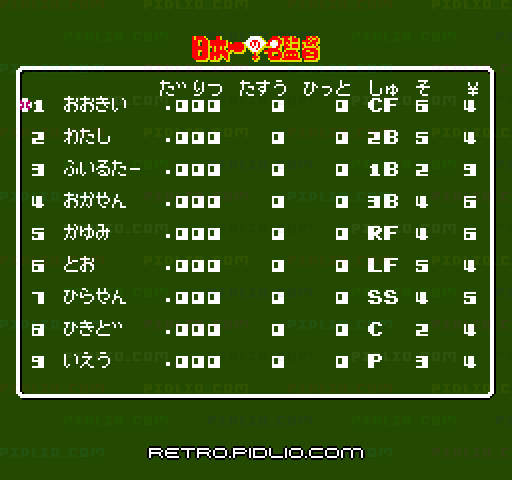 日本一の名監督:キャプチャ画像2 ─ pidlio.com