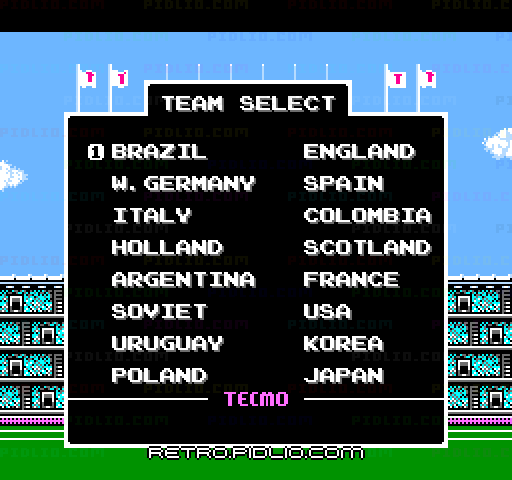 テクモ ワールドカップサッカー:キャプチャ画像2 ─ pidlio.com