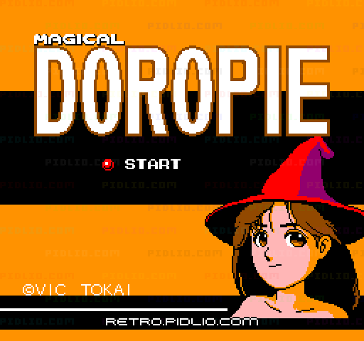 まじかるキッズどろぴーのタイトル画面/ゲームのキャプチャ画像1 ─ pidlio.com