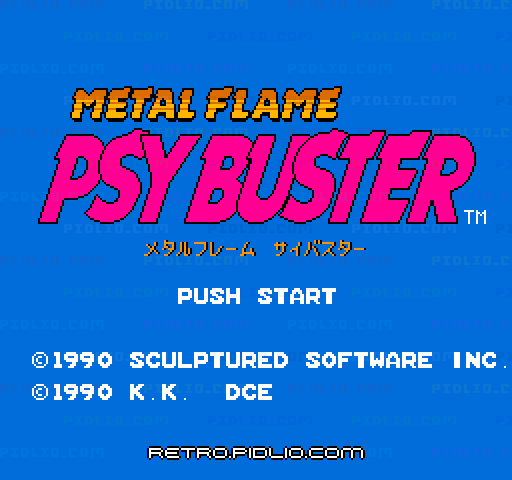 メタルフレーム サイバスターのタイトル画面/ゲームのキャプチャ画像1 ─ pidlio.com