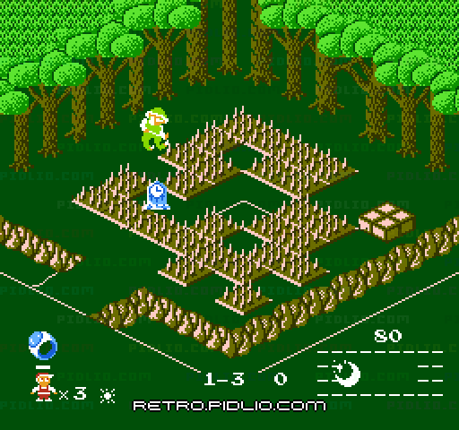 ナイト・ロアー(Knight Lore):キャプチャ画像3 ─ pidlio.com