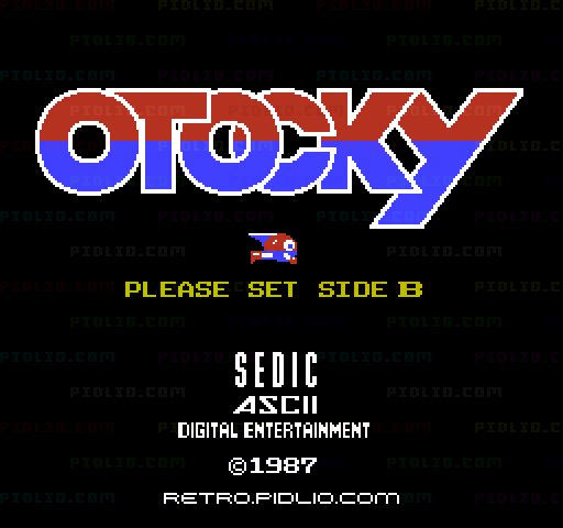 オトッキーのタイトル画面/ゲームのキャプチャ画像1 ─ pidlio.com