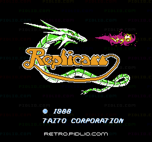 レプリカートのタイトル画面／ゲームのキャプチャ画像1 ─ pidlio.com
