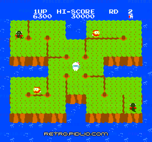 ディグダグII:キャプチャ画像3 ─ pidlio.com