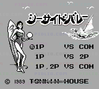 シーサイドバレーのタイトル画面/ゲームのキャプチャ画像1 ─ pidlio.com