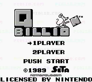 キュービリオンのタイトル画面/ゲームのキャプチャ画像1 ─ pidlio.com