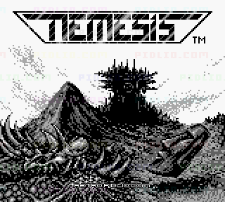 ネメシス(NEMESIS)のタイトル画面/ゲームのキャプチャ画像1 ─ pidlio.com