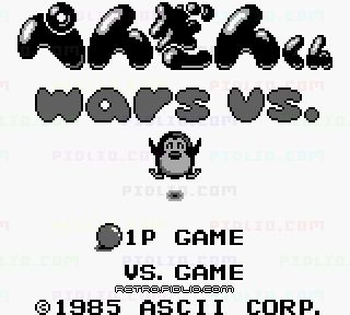 ぺんぎんくんWARS vs.のタイトル画面／ゲームのキャプチャ画像1 ─ pidlio.com