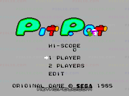 不思議のお城ピットポットのタイトル画面/ゲームのキャプチャ画像1 ─ pidlio.com