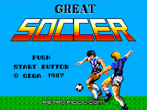 ワールドサッカーのタイトル画面/ゲームのキャプチャ画像1 ─ pidlio.com