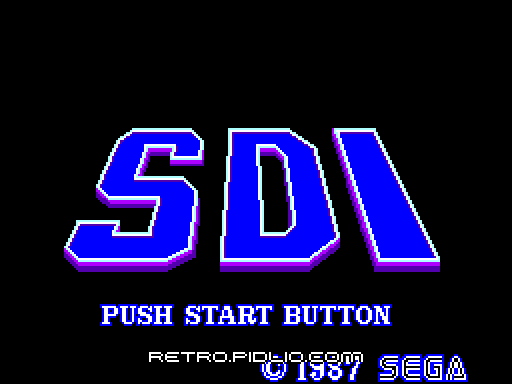 SDIのタイトル画面/ゲームのキャプチャ画像1 ─ pidlio.com