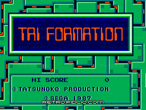トライフォーメーションのタイトル画面/ゲームのキャプチャ画像1 ─ pidlio.com