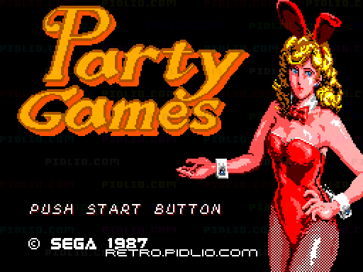 ファミリー・ゲームズのタイトル画面/ゲームのキャプチャ画像1 ─ pidlio.com
