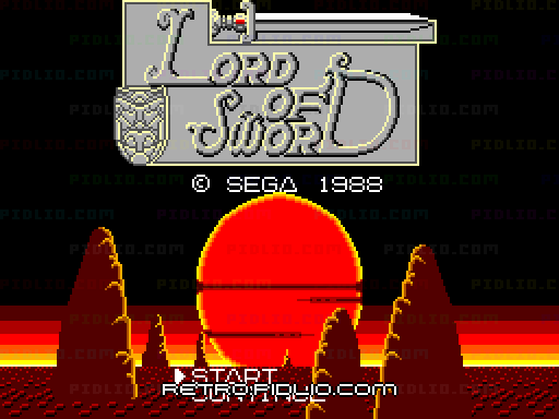 ロード オブ ソードのタイトル画面/ゲームのキャプチャ画像1 ─ pidlio.com