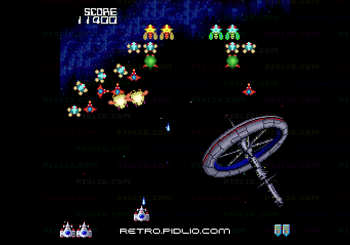ギャラガ'88:キャプチャ画像3 ─ pidlio.com