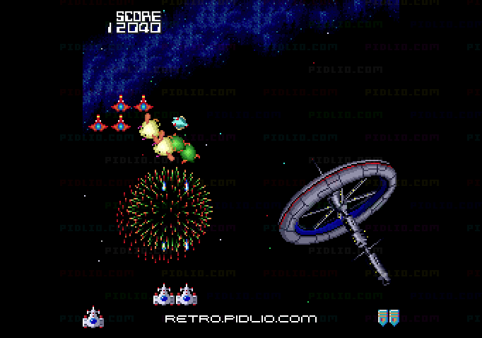 ギャラガ'88:キャプチャ画像4 ─ pidlio.com