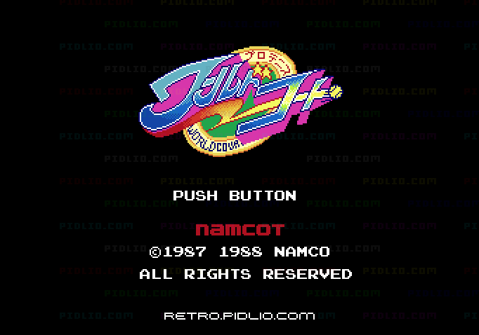 プロテニス ワールドコートのタイトル画面/ゲームのキャプチャ画像1 ─ pidlio.com
