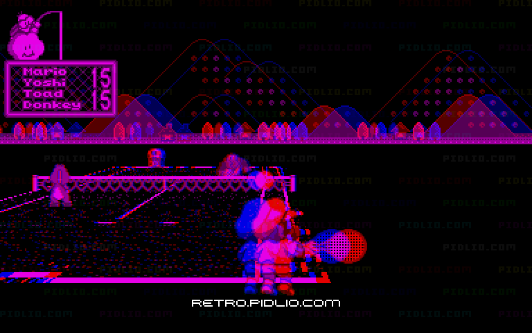 マリオズテニス:キャプチャ画像4 ─ pidlio.com