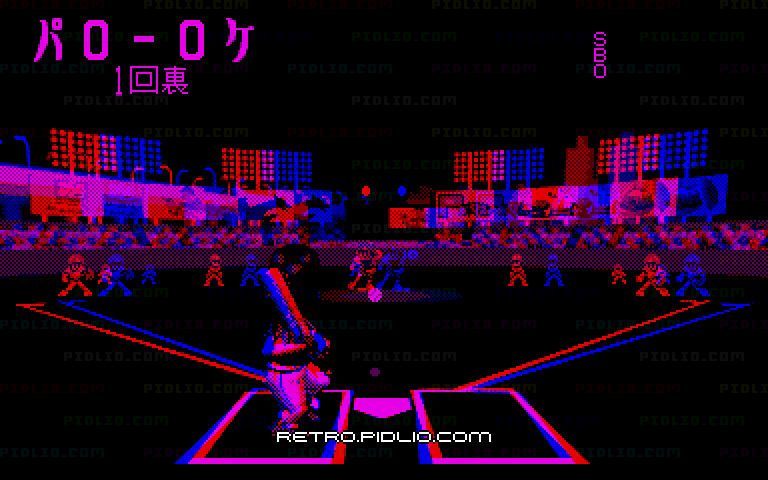 バーチャルプロ野球'95:キャプチャ画像2 ─ pidlio.com