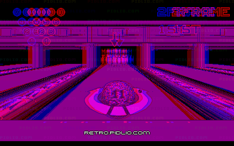 バーチャルボウリング:キャプチャ画像3 ─ pidlio.com